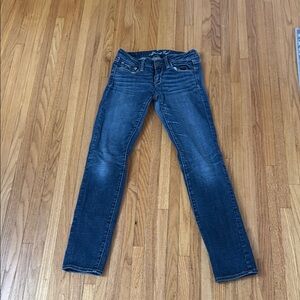 American Eagle Outfitters Blue Skinny Jeans